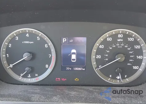 2015 Hyundai Sonata Se z USA, uszkodzony, nr VIN 5NPE24AF4FH157102